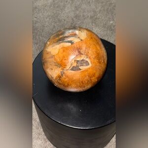 Burl Wood Sphere
